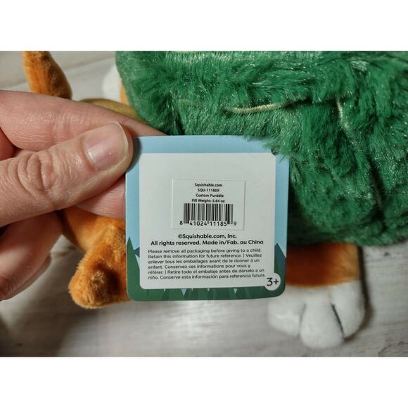 The Elusive Purddle Cat Turtle Unique Plush Stuffed Animal Mfg by Squishable - Picture 12 of 12